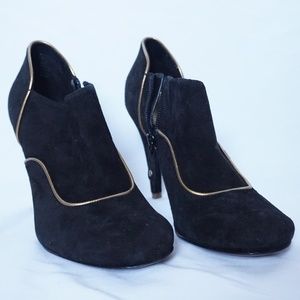 Rockport - Black Suede Booties (Size 7)